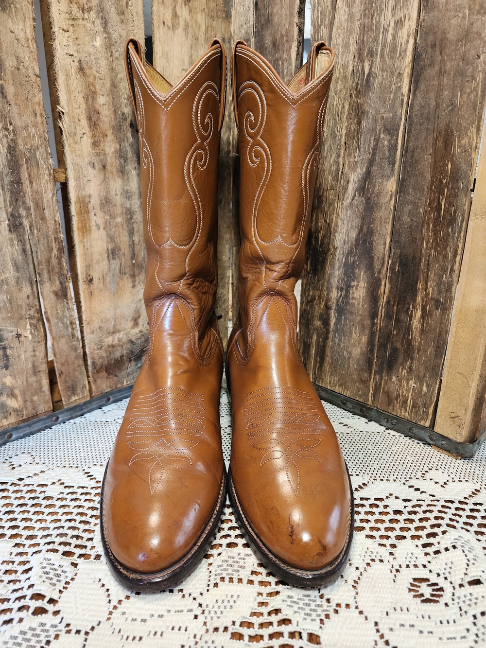 Vintage Mens Bona Allen Classice Leather Boots